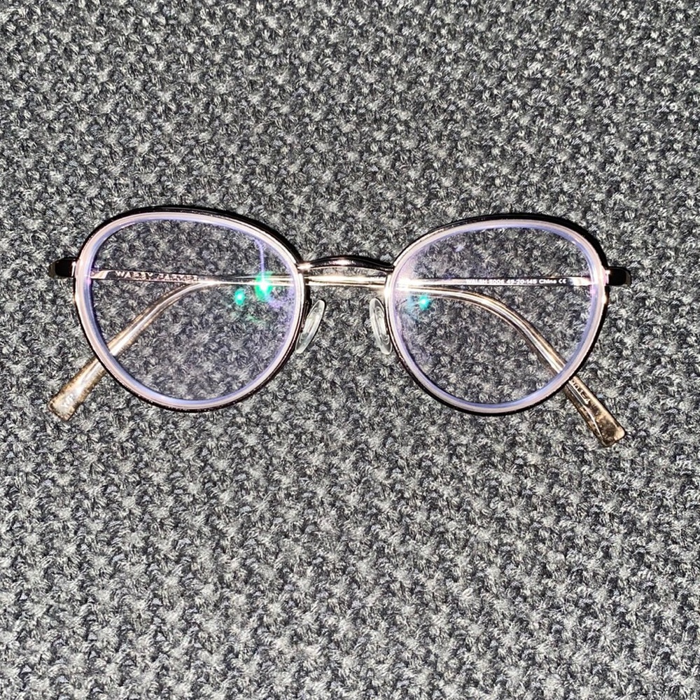 RARE warby parker walsh frames